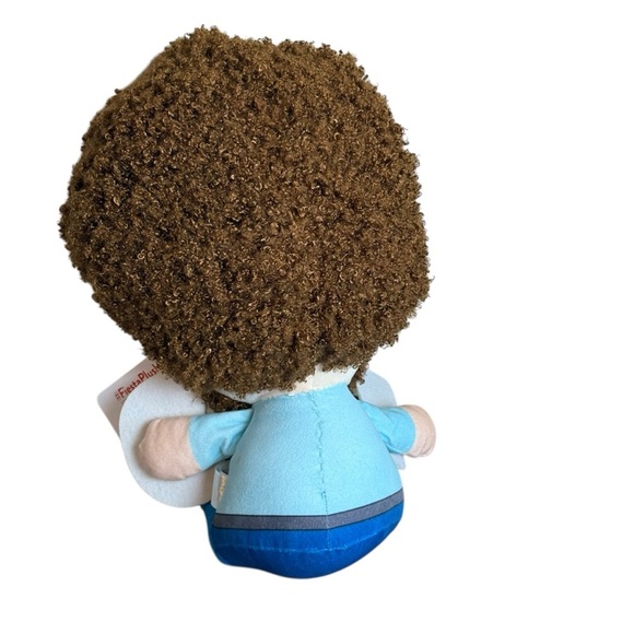 Licensed Bob Ross Character Plush Figure Doll Happy Little Painting Chill 13 In - Picture 12 of 12